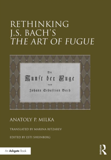 Rethinking J.S. Bach's The Art of Fugue, PDF eBook