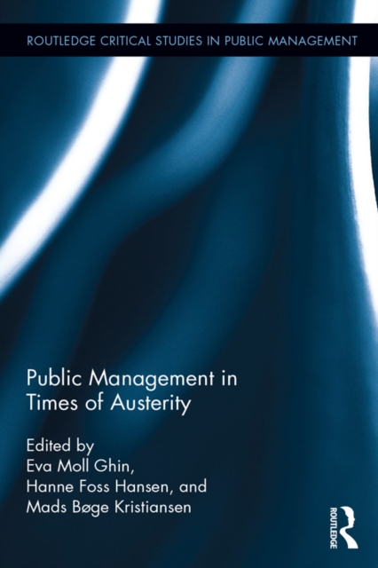 Public Management in Times of Austerity, EPUB eBook