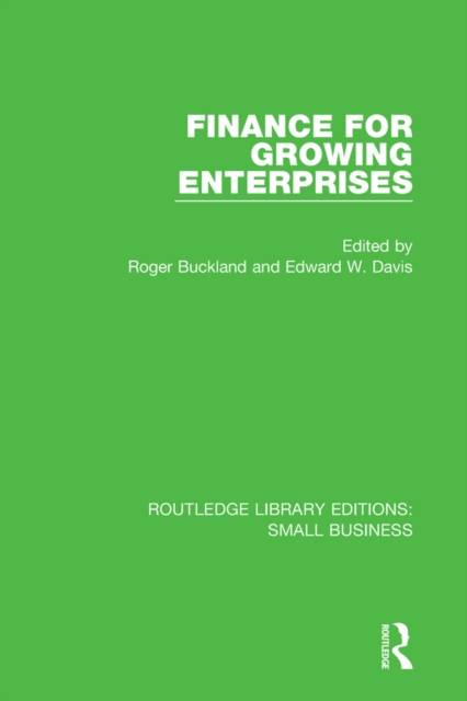 Finance for Growing Enterprises, PDF eBook