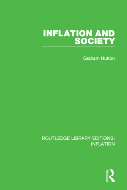 Inflation and Society, EPUB eBook