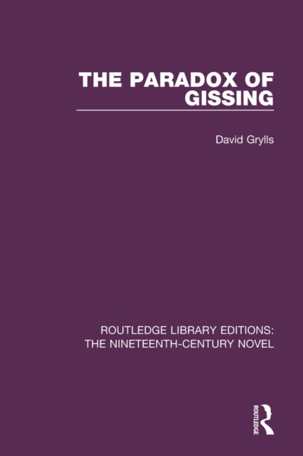 The Paradox of Gissing, EPUB eBook