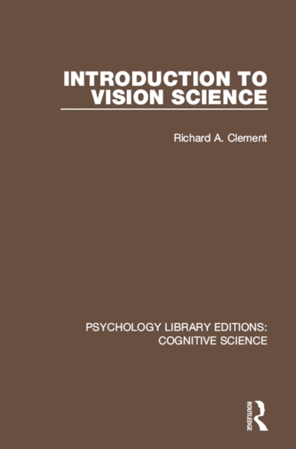 Introduction to Vision Science, EPUB eBook
