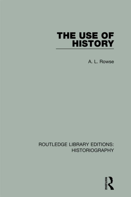 The Use of History, EPUB eBook