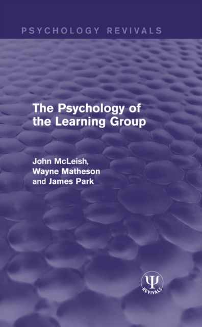 The Psychology of the Learning Group, EPUB eBook