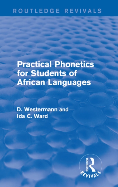 Practical Phonetics for Students of African Languages, EPUB eBook