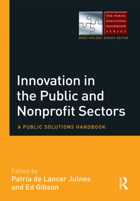Innovation in the Public and Nonprofit Sectors : A Public Solutions Handbook, EPUB eBook