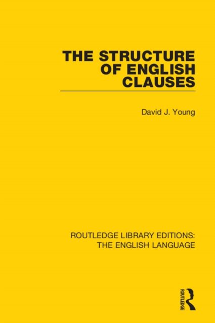 The Structure of English Clauses, EPUB eBook