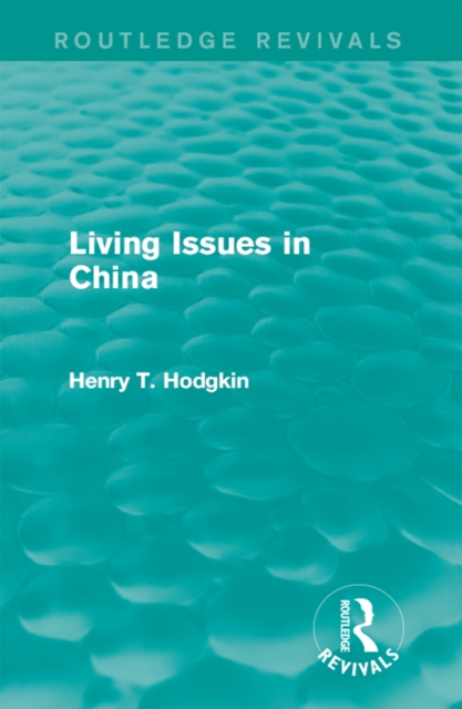 Living Issues in China, EPUB eBook