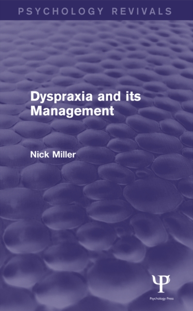 Dyspraxia and its Management, EPUB eBook