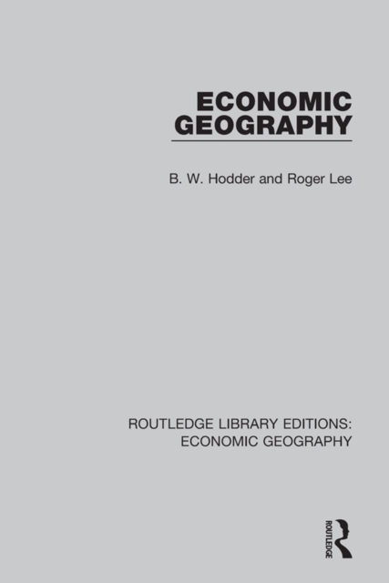 Economic Geography, PDF eBook