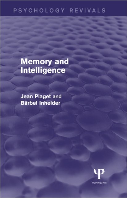 Memory and Intelligence, EPUB eBook