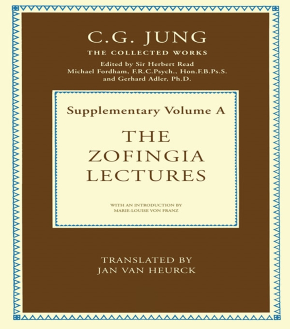 The Zofingia Lectures : Supplementary Volume A, EPUB eBook