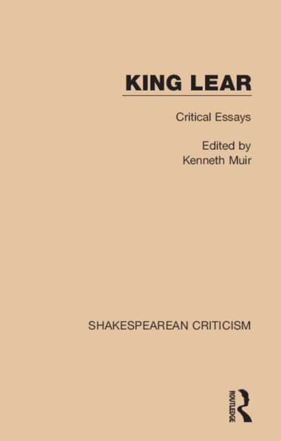 King Lear : Critical Essays, PDF eBook