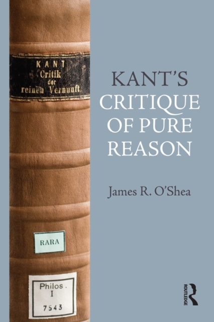 Kant's Critique of Pure Reason : An Introduction, PDF eBook