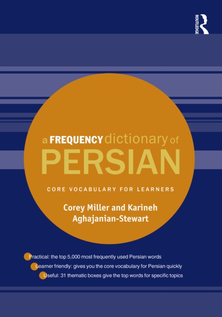 A Frequency Dictionary of Persian : Core vocabulary for learners, PDF eBook