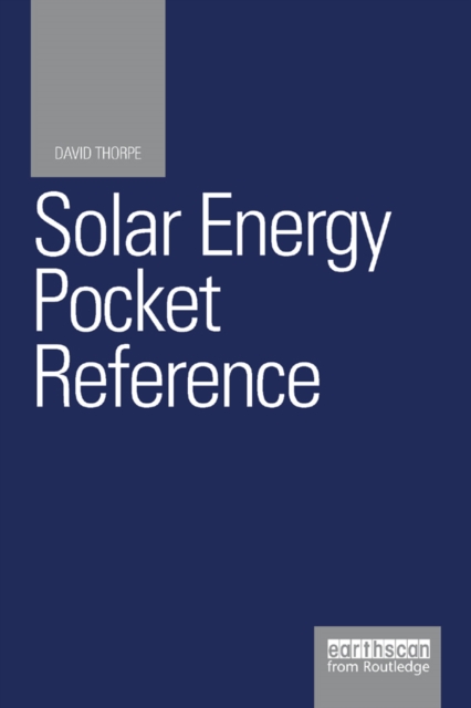 Solar Energy Pocket Reference, EPUB eBook