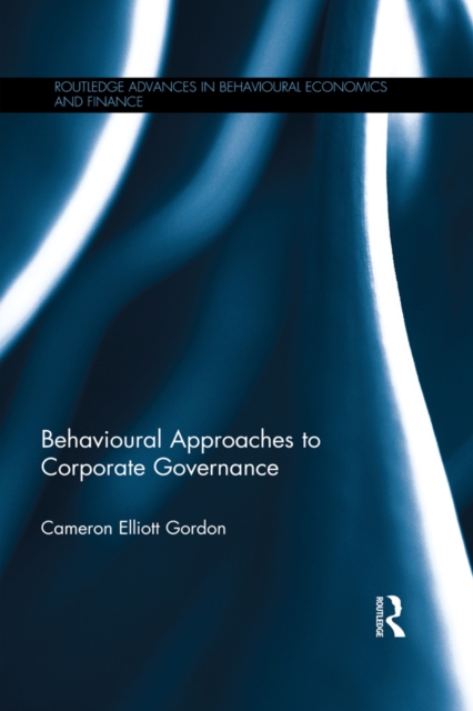 Behavioural Approaches to Corporate Governance, EPUB eBook