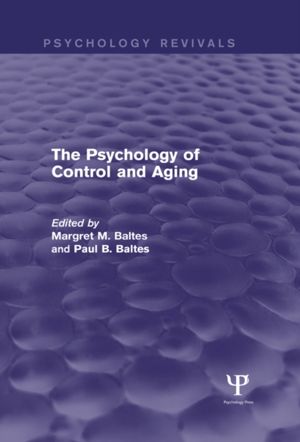 The Psychology of Control and Aging, PDF eBook