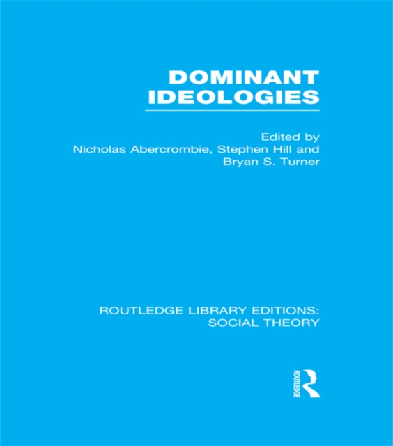 Dominant Ideologies, EPUB eBook