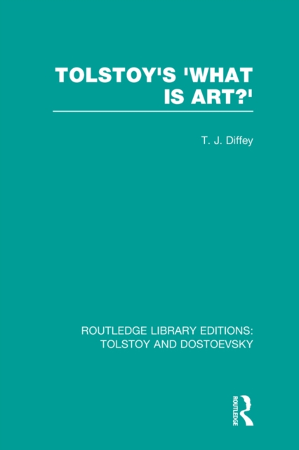 Tolstoy's 'What is Art?', PDF eBook