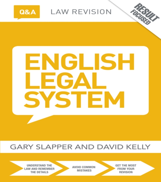 Q&A English Legal System, PDF eBook