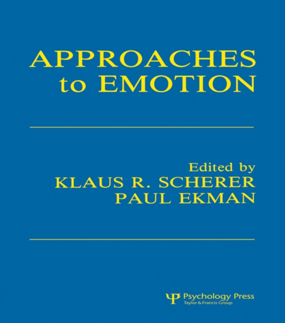 Approaches To Emotion, EPUB eBook