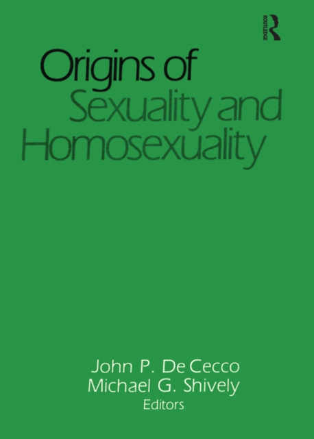 Origins of Sexuality and Homosexuality, EPUB eBook