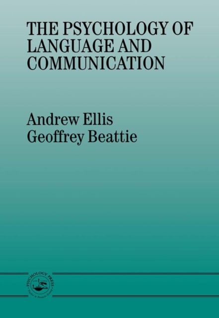 The Psychology of Language And Communication, PDF eBook