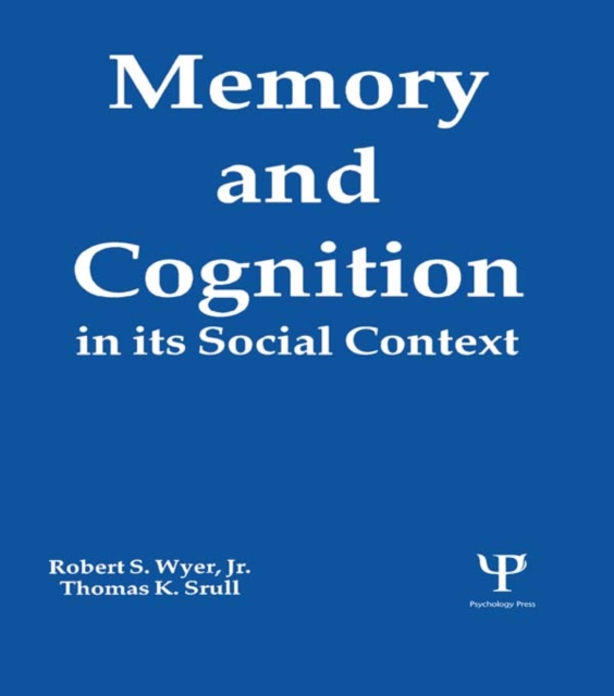Memory and Cognition in Its Social Context, EPUB eBook
