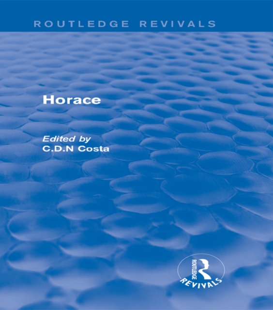 Horace (Routledge Revivals), PDF eBook