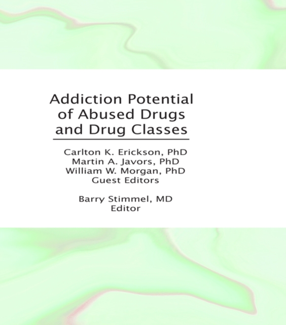 Addiction Potential of Abused Drugs and Drug Classes, EPUB eBook