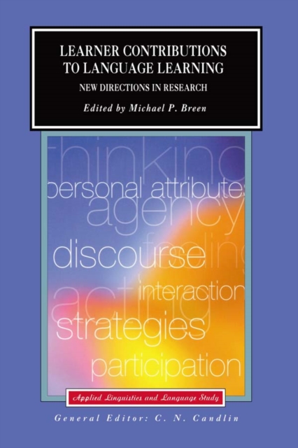 Learner Contributions to Language Learning : New Directions in Research, EPUB eBook