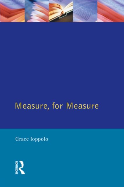 Measure For Measure : The Folio of 1623, PDF eBook