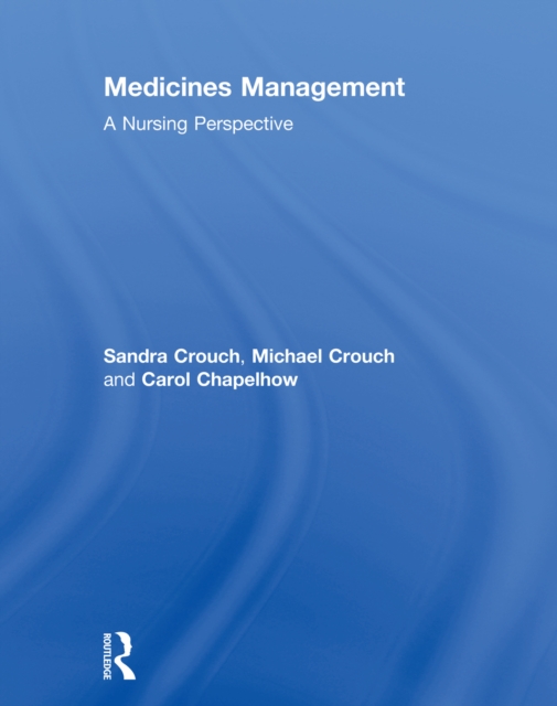 Medicines Management : A Nursing Perspective, EPUB eBook