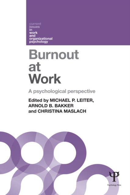 Burnout at Work : A psychological perspective, PDF eBook