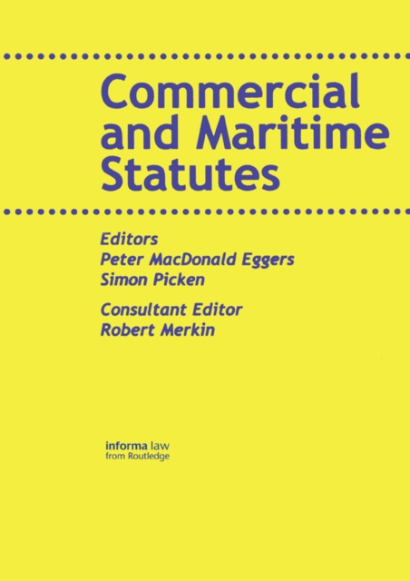 Commercial and Maritime Statutes, PDF eBook