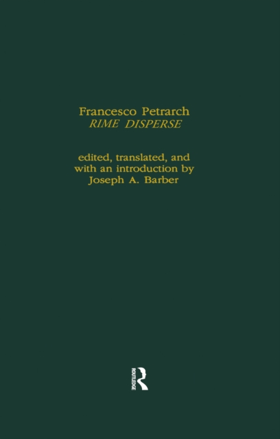Francesco Petrarch's Rime Disperse, Series A, EPUB eBook