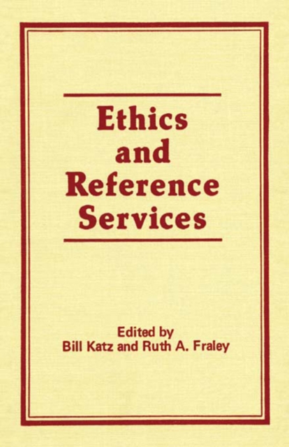 Ethics and Reference Services, EPUB eBook