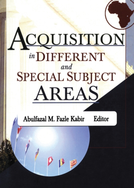 Acquisition in Different and Special Subject Areas, EPUB eBook