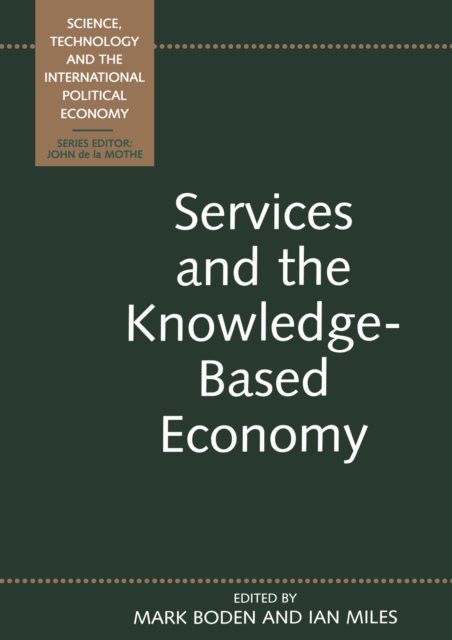 Services and the Knowledge-Based Economy, PDF eBook