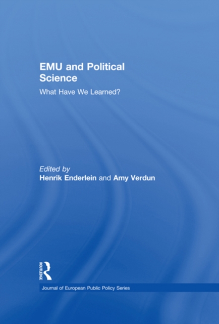 EMU and Political Science : What Have We Learned?, PDF eBook