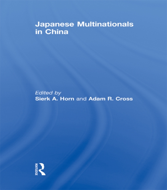 Japanese Multinationals in China, PDF eBook