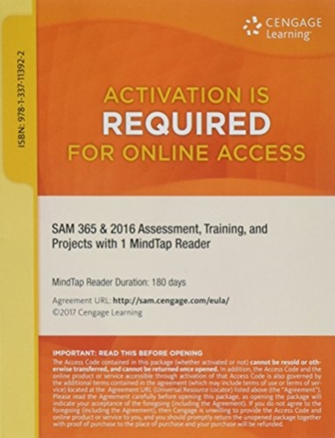 SAM 365 & 2016 ASSESSMENTS  A CARD, Paperback Book
