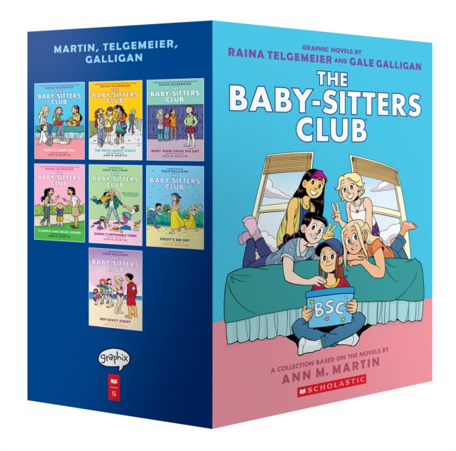 Babysitters Club Graphix #1-7 Box Set, Paperback / softback Book