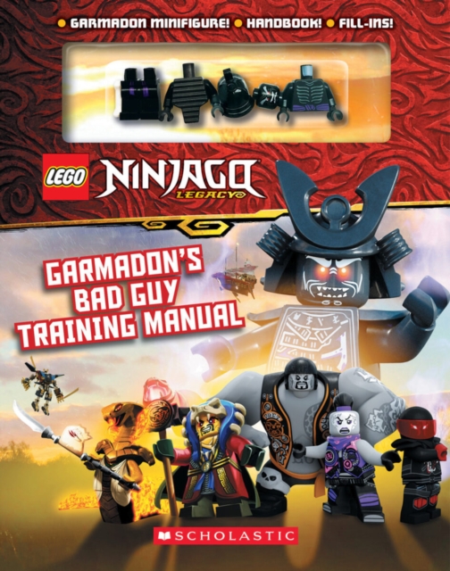 LEGO Ninjago: Garmadon's Bad Guy Training Manual (with Garmadon minifigure), Mixed media product Book
