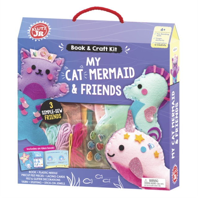 My Cat Mermaid & Friends, Mixed media product Book