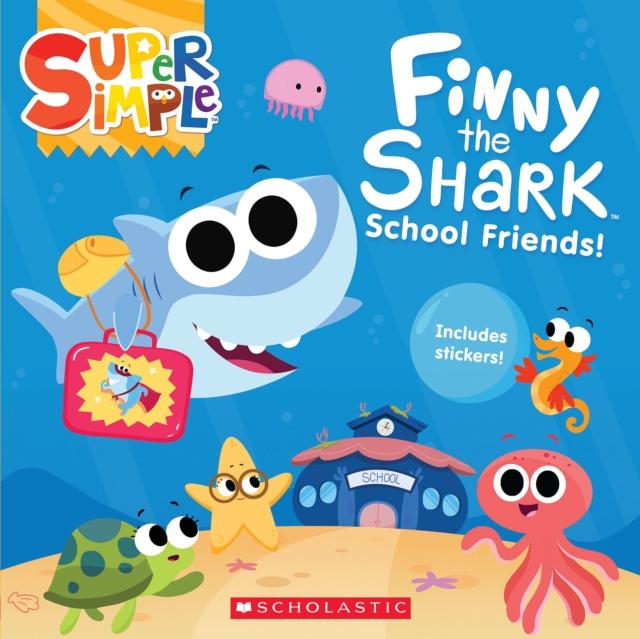 Finny the Shark: School Friends (with stickers), Paperback / softback Book