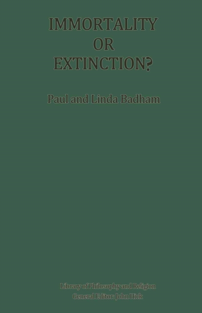 Immortality or Extinction?, PDF eBook
