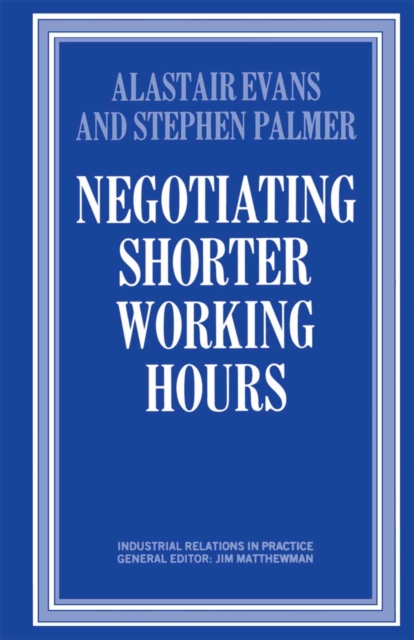 Negotiating Shorter Working Hours, PDF eBook
