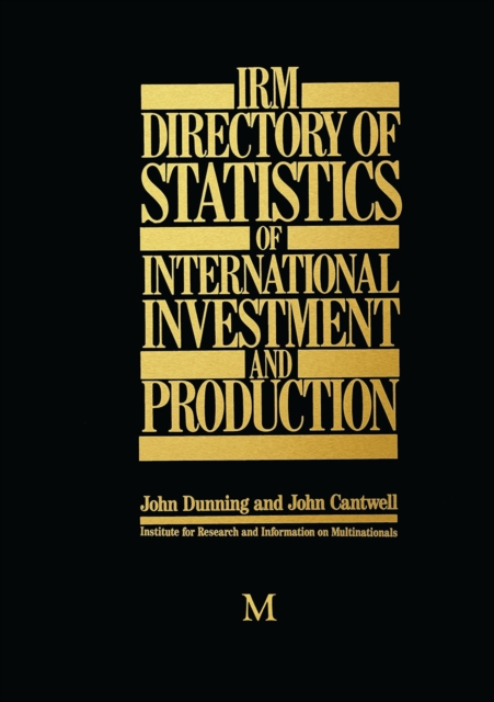 IRM Directory of Statistics of International Investment and Production, PDF eBook